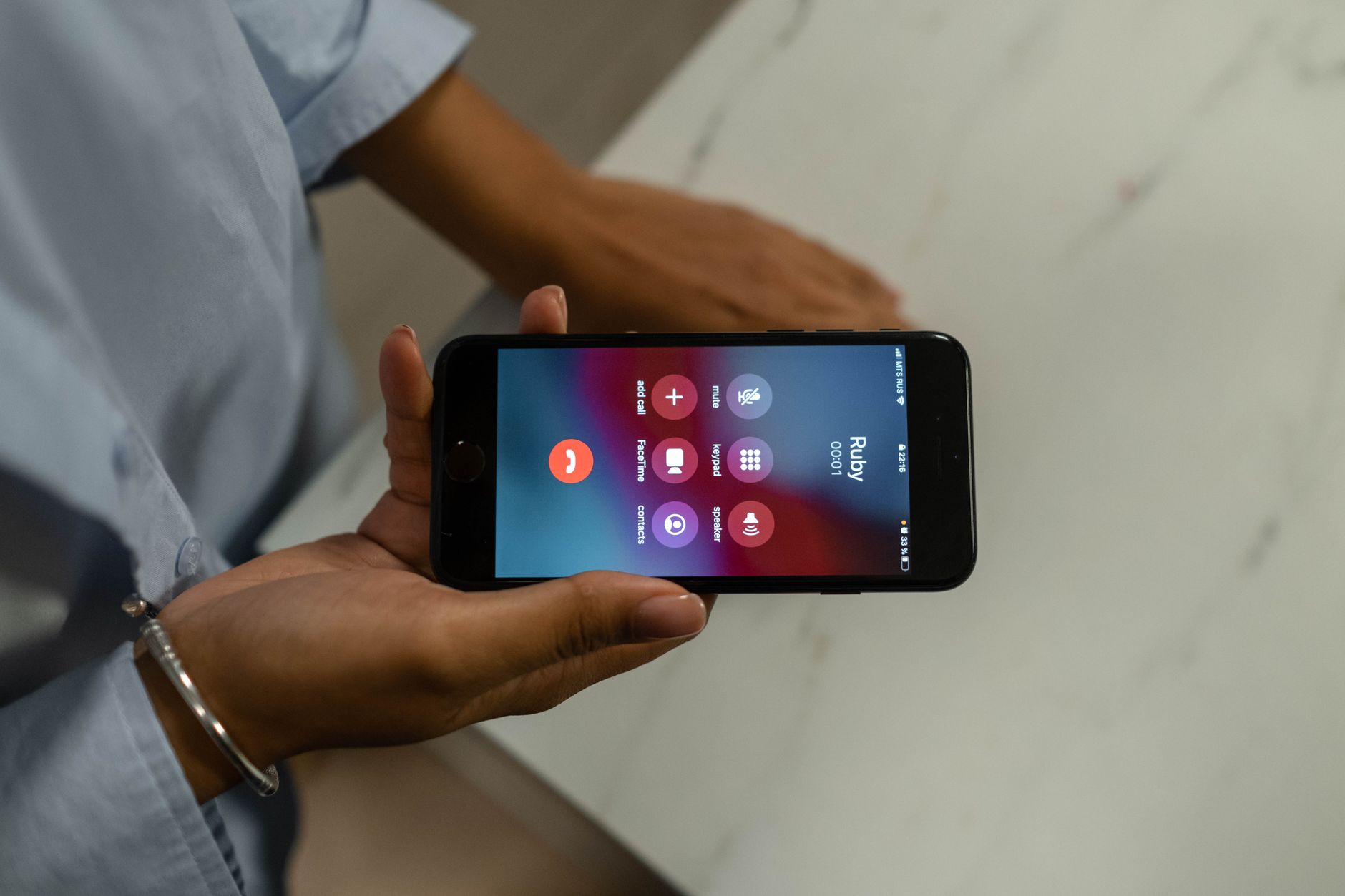 caller ID display